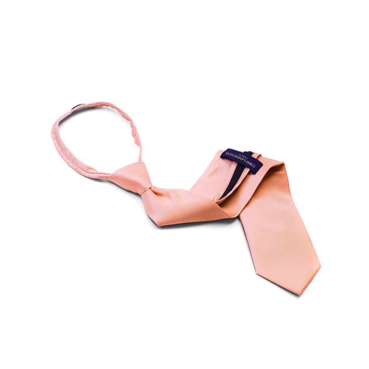 Selini New York - Wholesale Necktie - Men's - Poly Solid Zipper Tie45