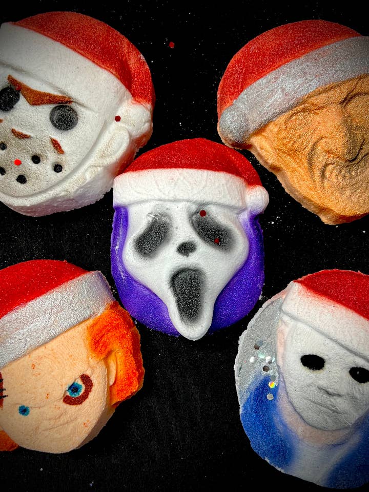 Slashing Through the Snow Bath Bomb Collection for wholesale by Man on the Moon Mystics