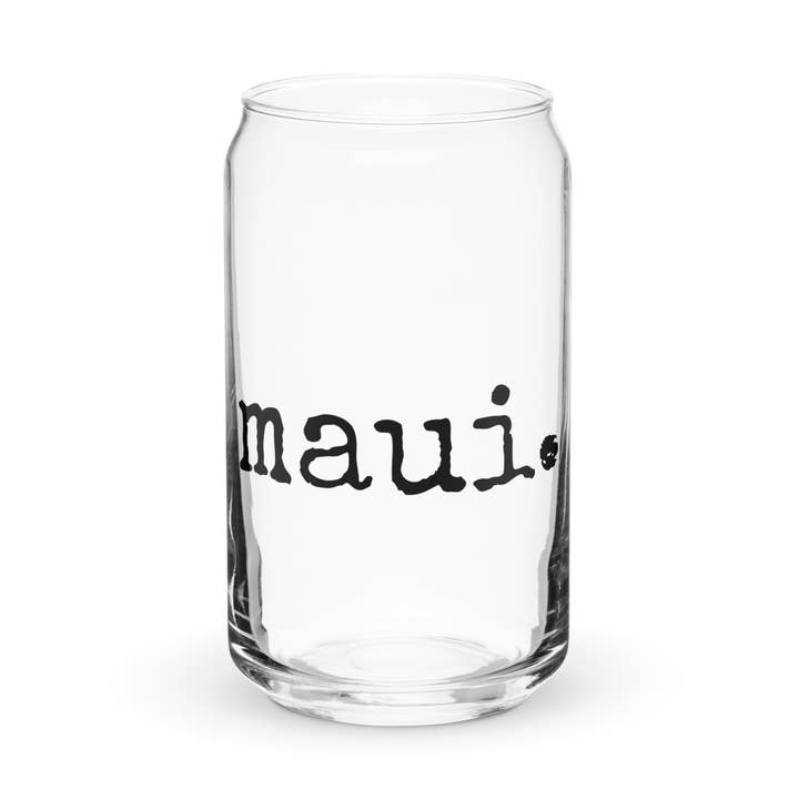 maui. - Glass Tumbler for wholesale by Ivy & Co.
