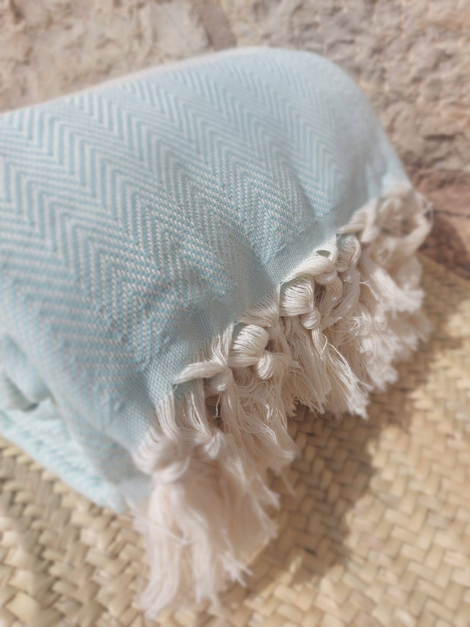 Maya Mallorca - Wholesale Throw Blanket - BLANKET OCEAN7