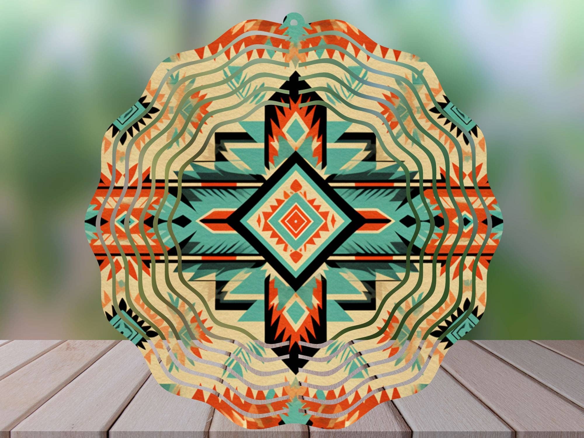 Cedar Hill Country Market - Wholesale Wind Spinner - Garden Western Farm Themed Wind Spinners  - 10 Inch0