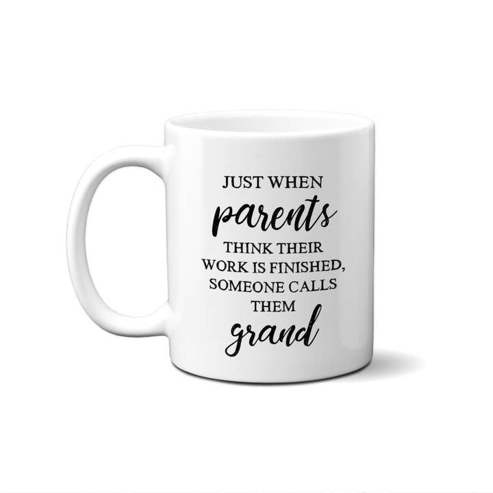 Canary Road - Wholesale Coffee Mug - Grandparent Coffee Mug, Funny Gift for New Grandparents