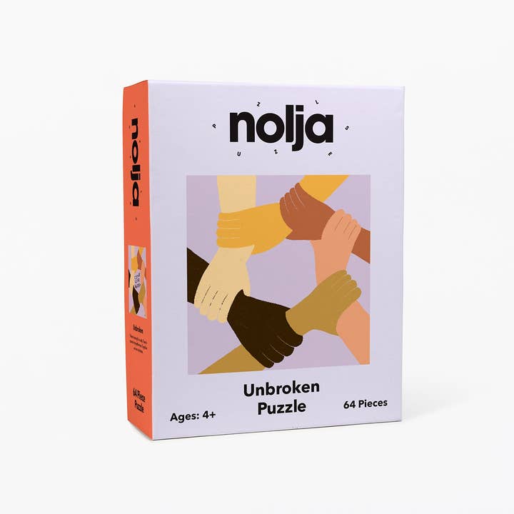 Unbroken Puzzle - 64 pieces for wholesale by Nolja Play, LLC.