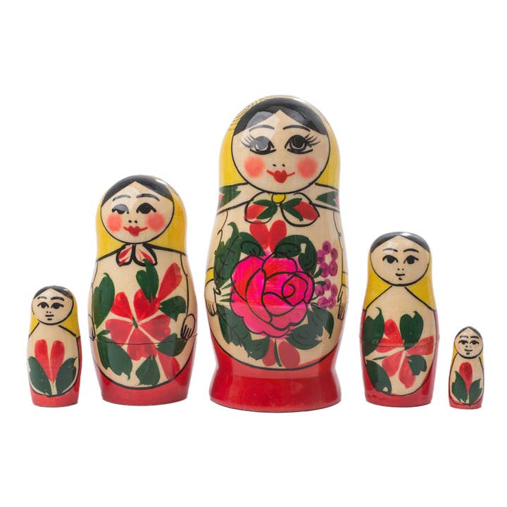 Golden Cockerel – Engroshandel Dukke - Børn – Semenov Babushka dukke 5pc./4.5"