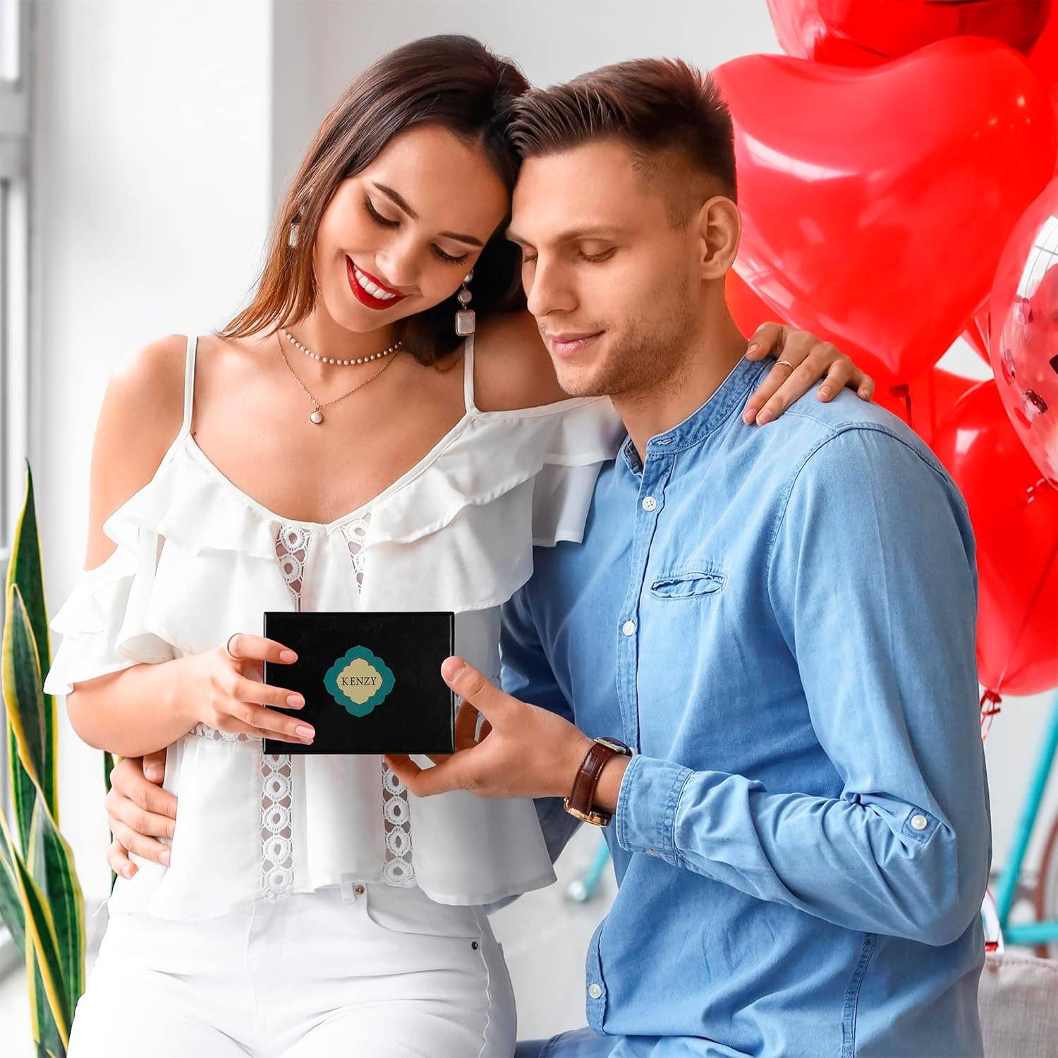 Kenzy Gifts – Großhandel Schmuckschatulle/-Organizer – KENZY GIFTS Schmuckkästchen mit bösem Blick - Handgefertigte goldene Erinnerungsbox mit Magnetverschluss & Kristallen - Dekorative Aufbewahrung für Armbänder, Halsketten, Accessoires - Dekor mit bösem Blick (Goldene Box mit Armband)6