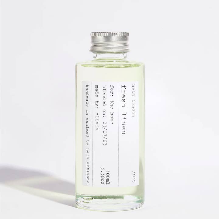 Helm London - Wholesale Reed Diffuser - Fresh Linen Ceramic Reed Diffuser - 100ml
