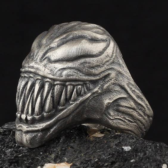 Anel Veneno Prata por atacado de Espada Silver