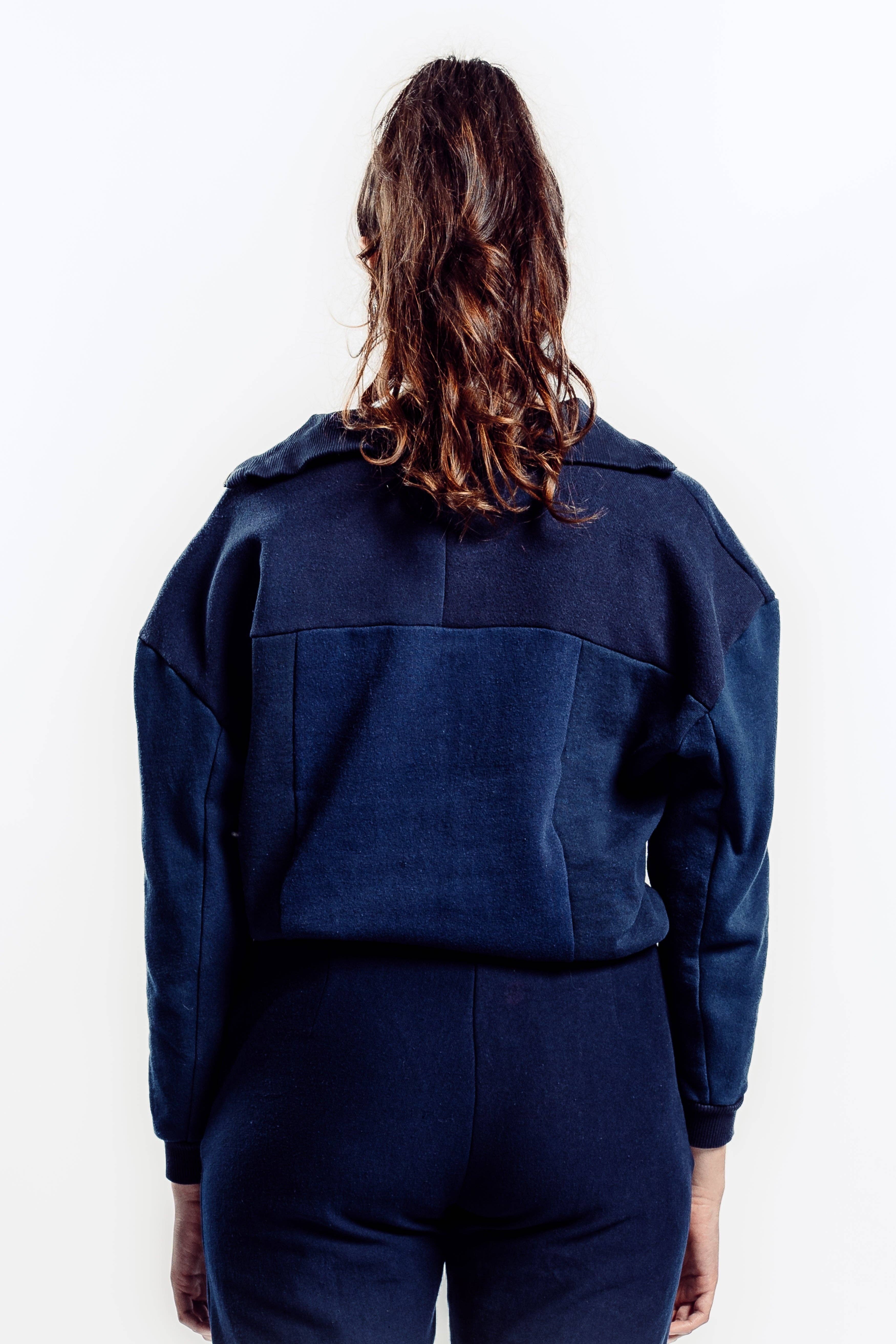 Truck sweatshirt blue for wholesale on Faire0