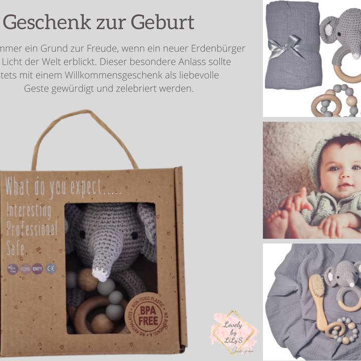 gave til fødsel, fødselsgave, dåbsgave for engroshandel hos Lovely by LiLyS