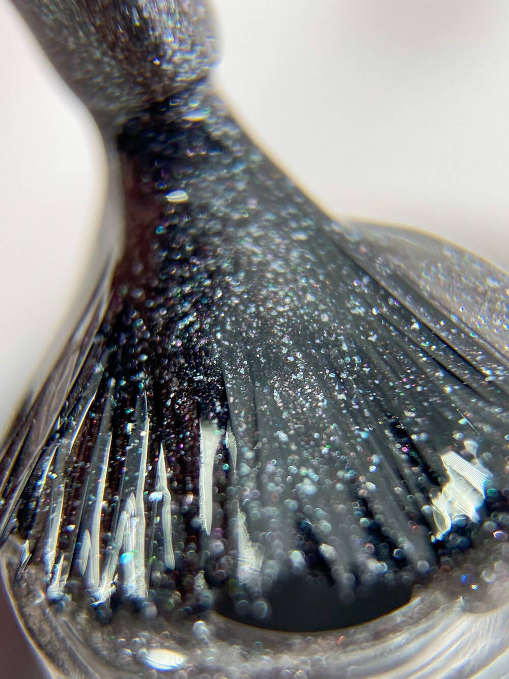 Northern Nail Polish - Wholesale Nail Polish - Marquette ~ Nail Polish Dark Gray Shimmer Toxin-Free Vegan Eco1