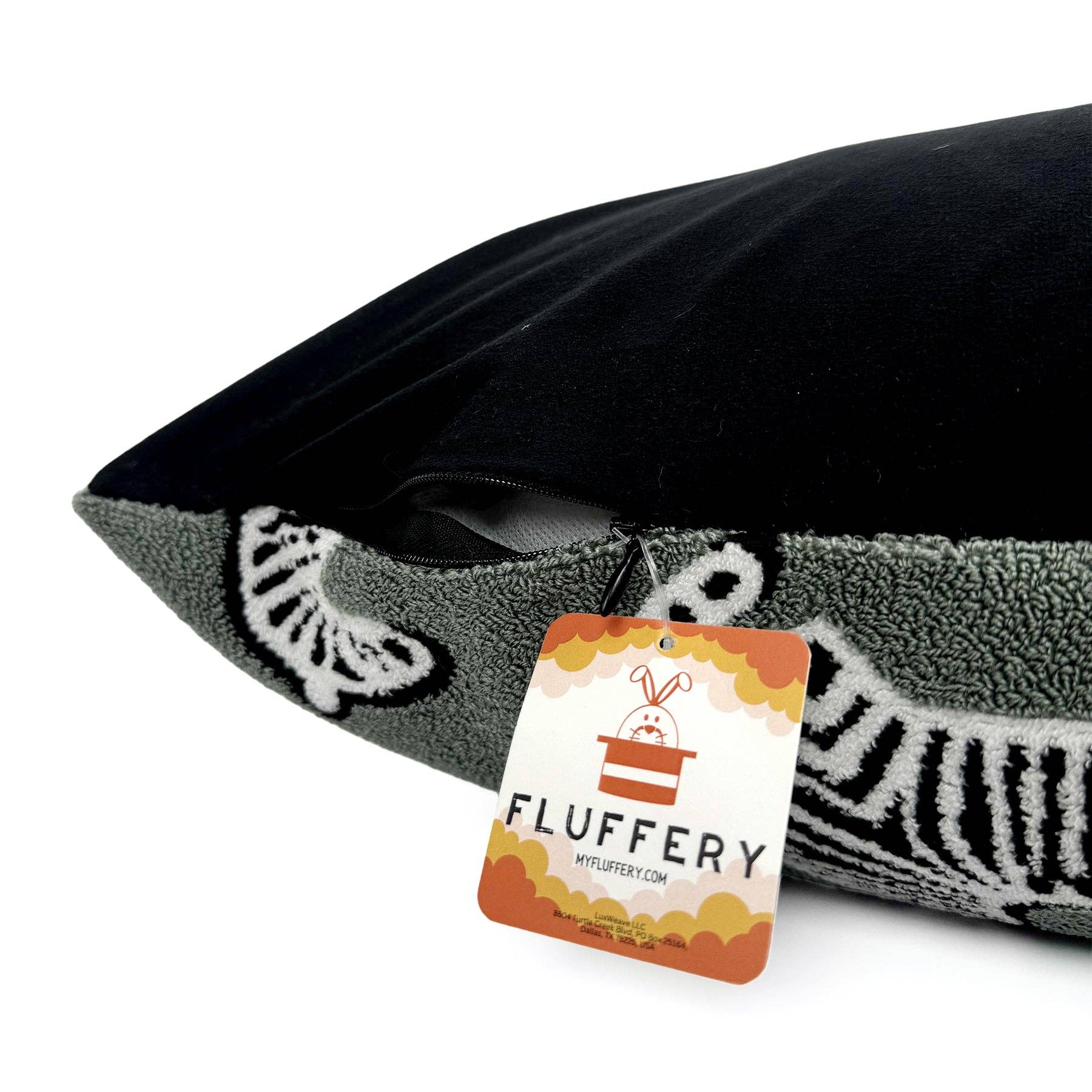 FLUFFERY - Wholesale Throw/Decorative Pillow - Holiday Decor Cozy Zebra Throw Pillow, Green (18&quot; x 18&quot;)4