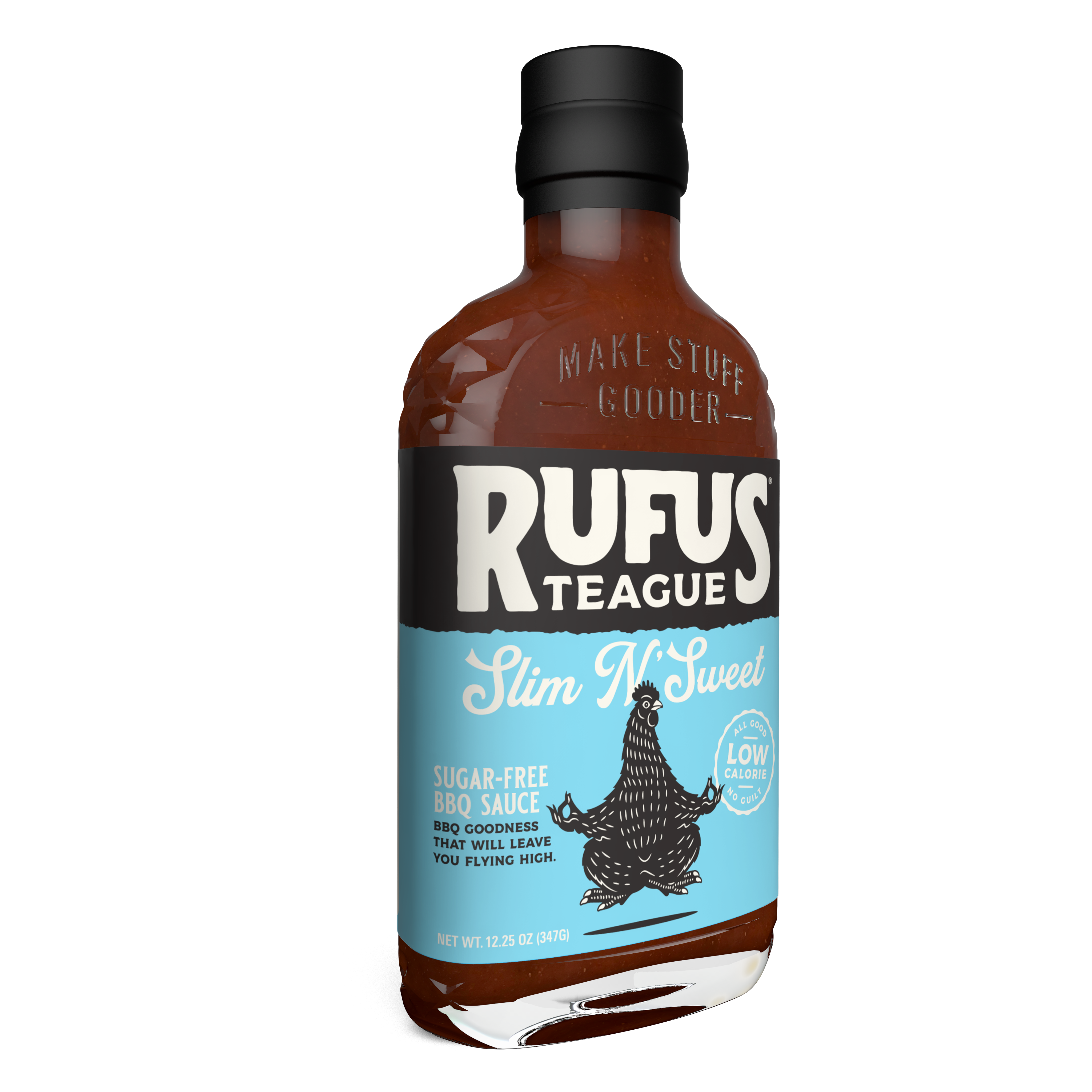 Rufus Teague - Wholesale BBQ Sauce - Slim N' Sweet Sugar Free BBQ Sauce1
