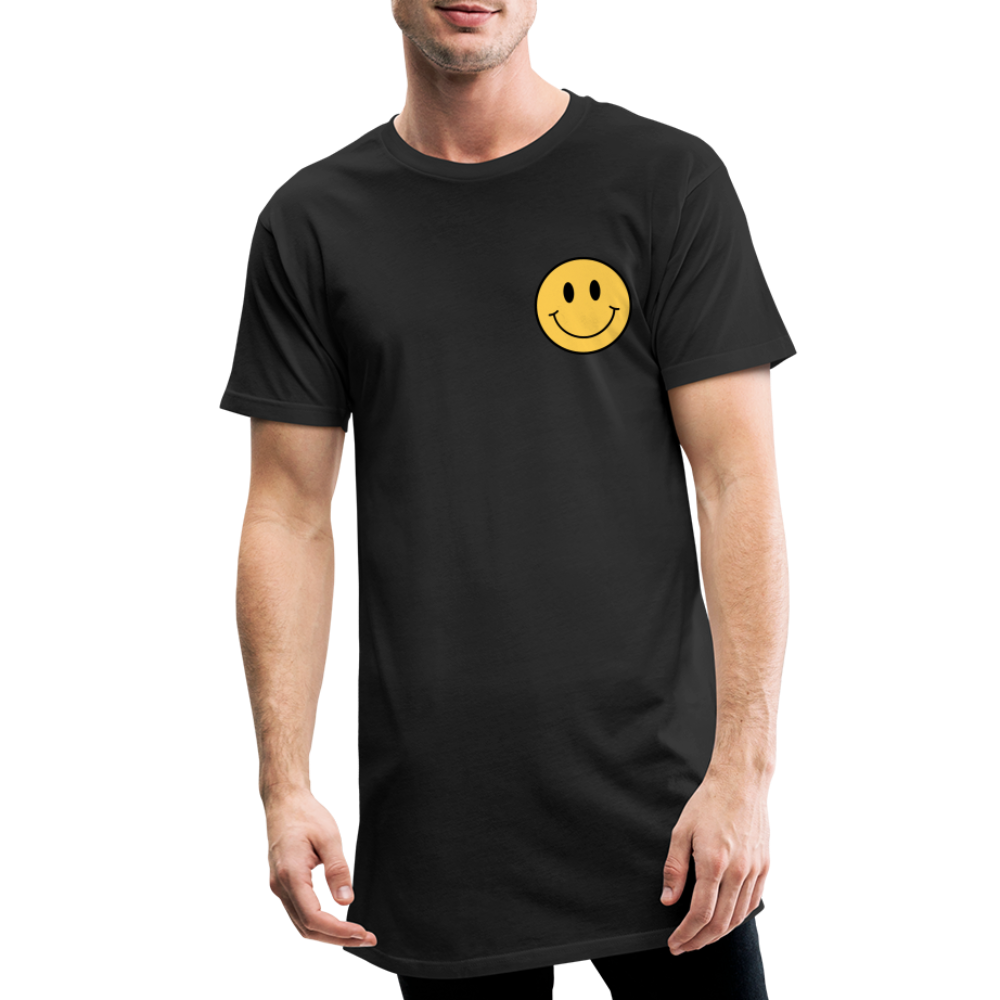 Sesh Wear - Venta al por mayor Camiseta estampada - Hombre - CAMISETA LARGA CARA SONRIENTE ACID HOUSE0