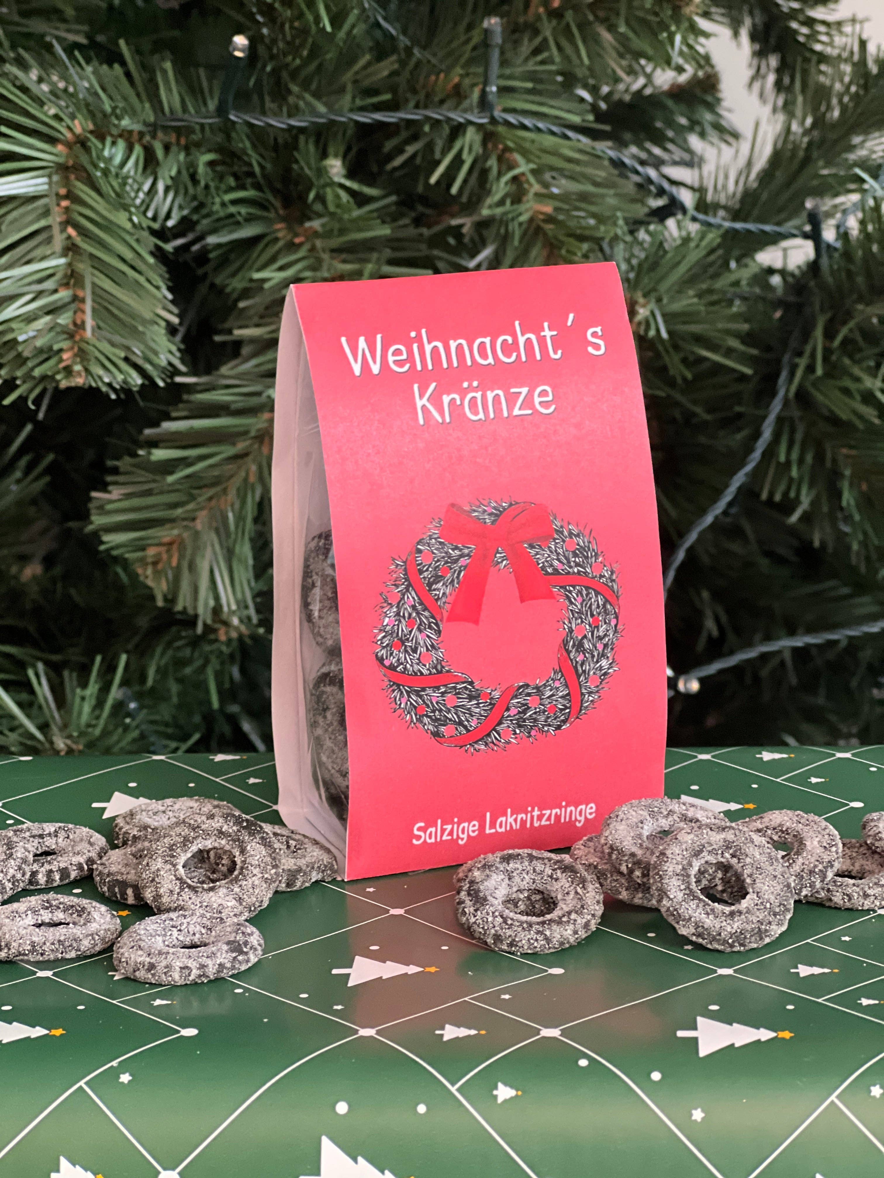 Wunderle GmbH - Wholesale Hard Candy - Christmas sweets - Christmas wreaths made of licorice4