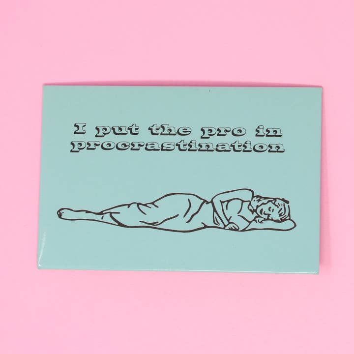 Made Au Gold - Wholesale Magnet - Magnet - I put the pro in procrastination0