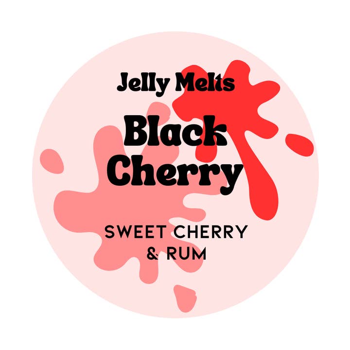 Black Cherry, Jelly Melts, Gel Wax Melts, Jelly Wax, Highly Scented, Long Burn Rate for wholesale by Jelly Melts