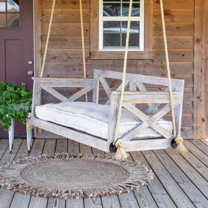 CTW Home Collection - Wholesale Swing - Kids & Baby - Heavy Duty Farmhouse Swing