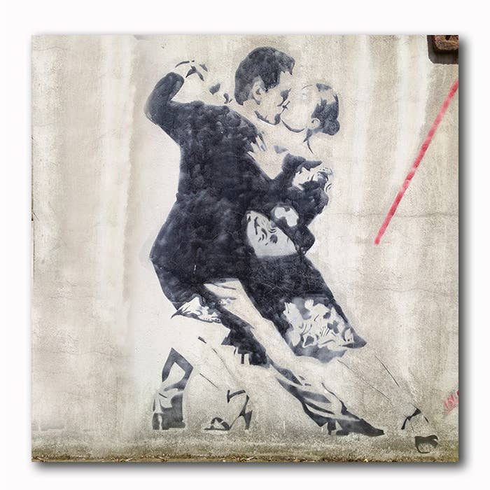 TANGO graffiti for engroshandel hos GOOD VIBES Bildart by Atelier Klick Blick