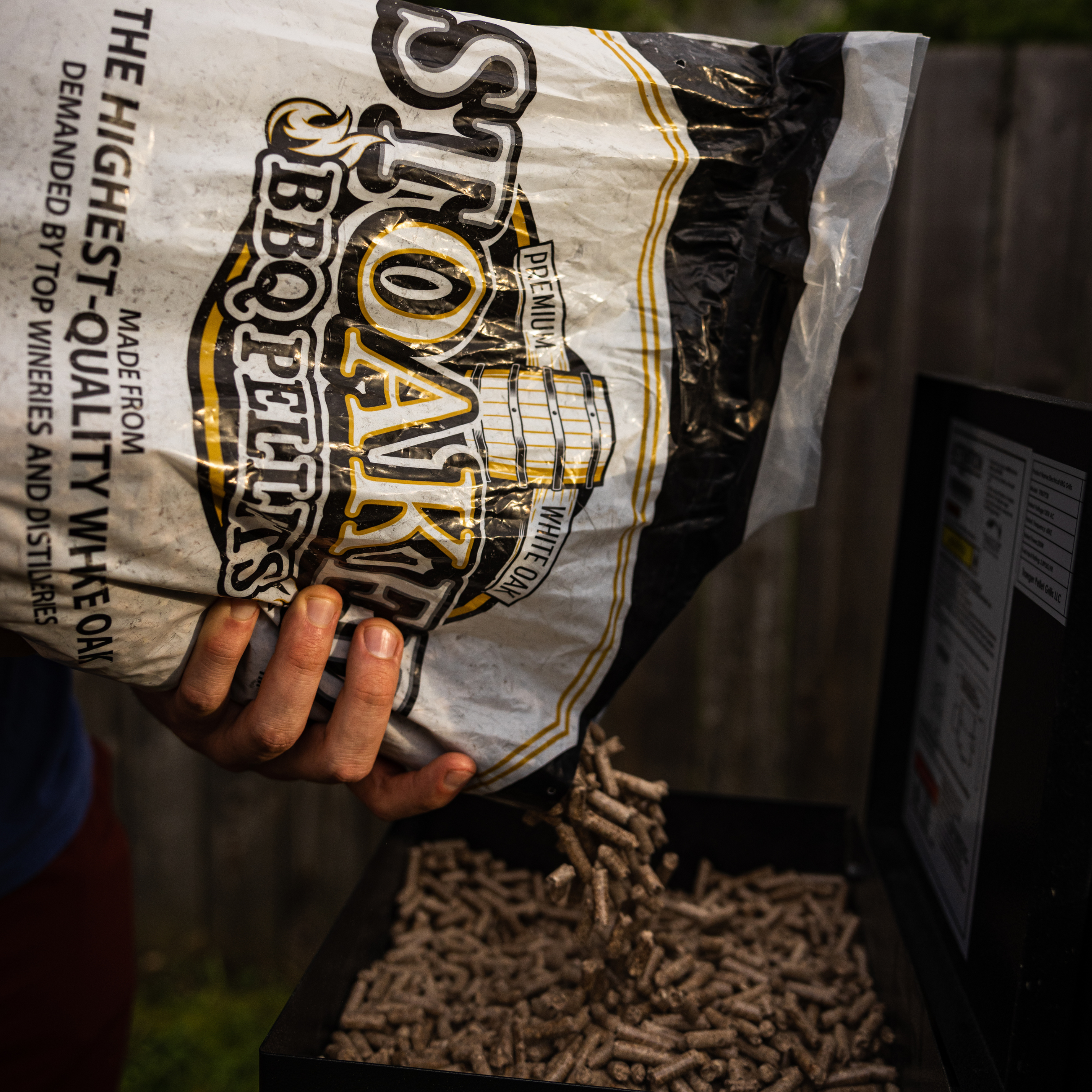 Superior Trading Co. - Wholesale Charcoal - Stoaked BBQ Pellets for Smoker. Natural White Oak. 20lb Bag5