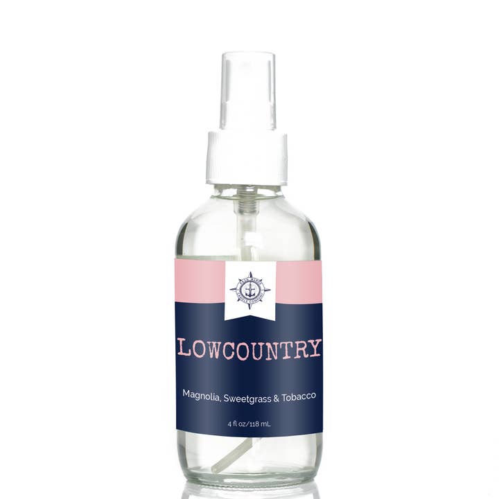 LOWCOUNTRY room spray for wholesale by Fair Winds Candle Company