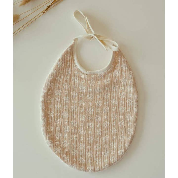 Manufacture des bébés français - Wholesale Bib - Baby - Linen-colored bib1