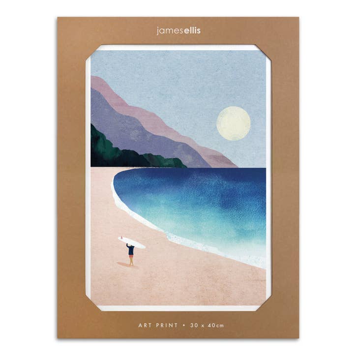 Surf-Strand-Druck für den Großhandel von James Ellis