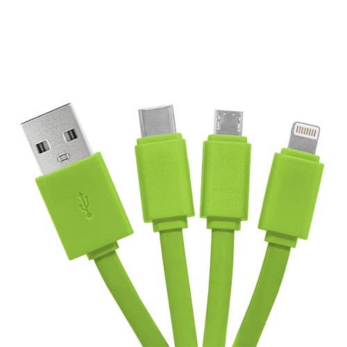 Yello Koko – wholesale Charging cable – Kiwi Mini USB Charger Cable Keychain Universal 3 in 12