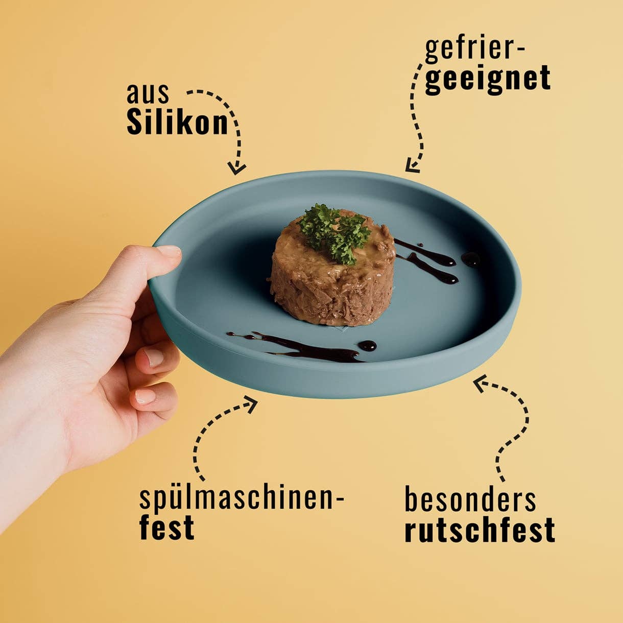 ne&no - Wholesale Pet Bowl - Cat/Dog - ne&no® Cat Silicone Feeding Bowl: whisker-friendly12