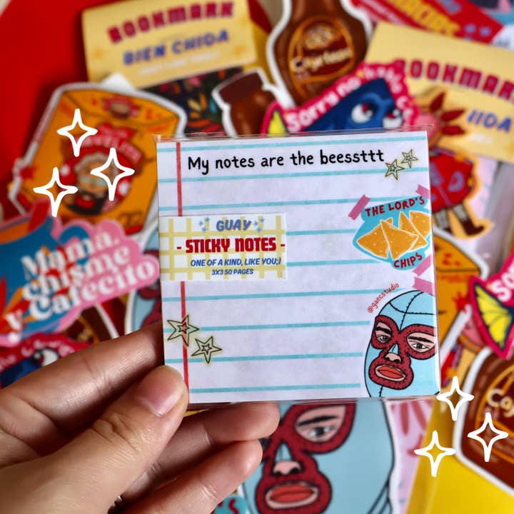 My notes are the best - Sticky notes Pop Culture for wholesale by Gaec Studio