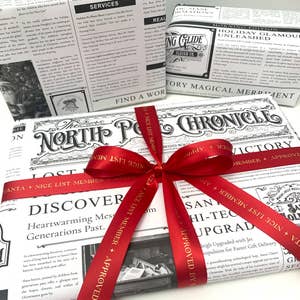 Purchase Wholesale christmas western wrapping paper. Free Returns & Net 60  Terms on Faire