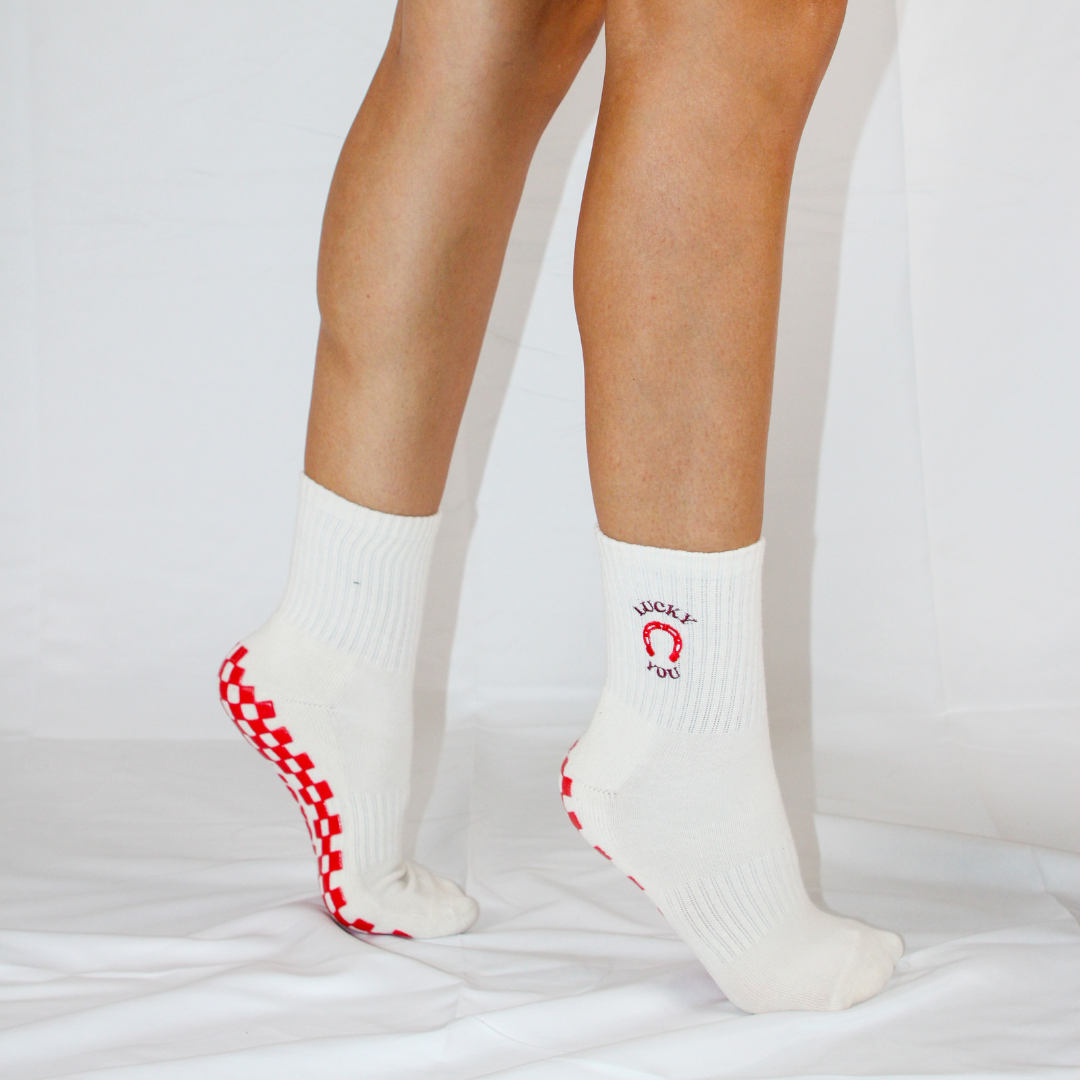 Revel Athletic – wholesale Strumpor - Dam – Den lyckliga du greppstrumpan1