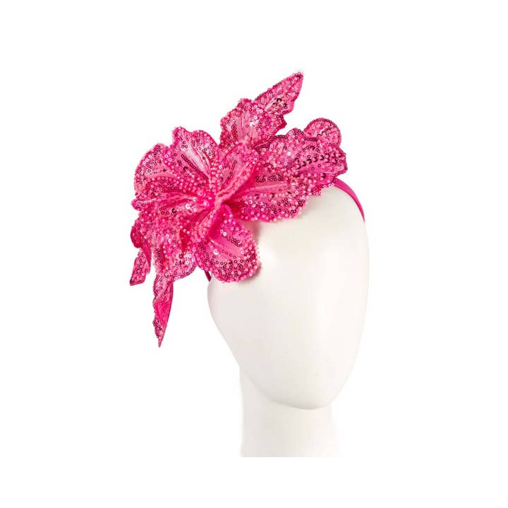 Max Alexander by Cupids Millinery Melbourne - Wholesale Fascinator hat – Women's - Shiny lace fascinator10