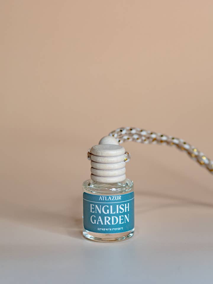 English Garden Car Diffuser for wholesale by Atlazur