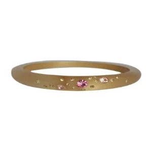 Zirconite Stackable Jeweled Acrylic Opaque Bangle Bracelet. 629B81364 for wholesale by Diamond Veneer Travel Jewelry