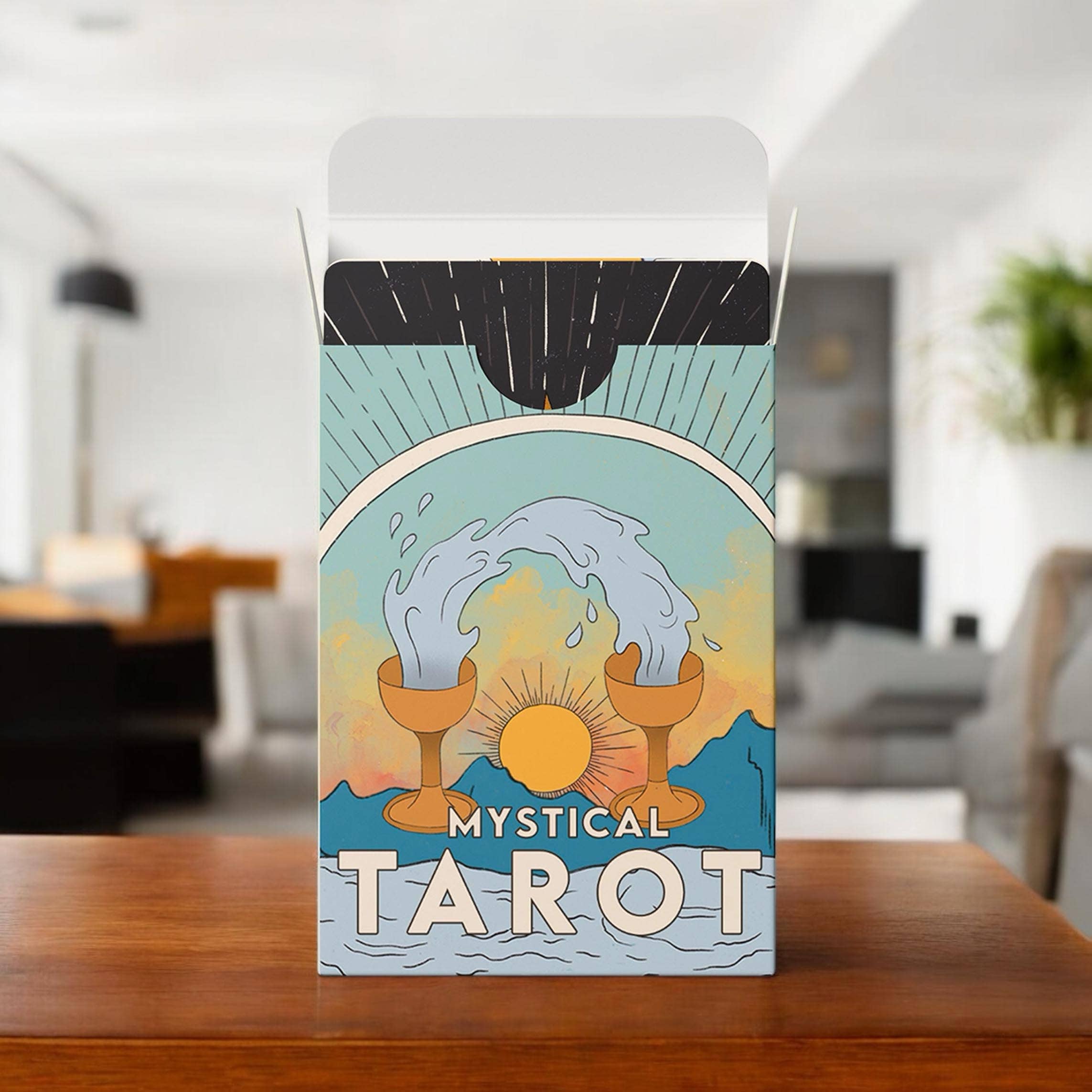 Dio Candle Company - Wholesale Playing Cards - Mystical Tarot Deck Poker-Sized w. Gold Gilded Edges3