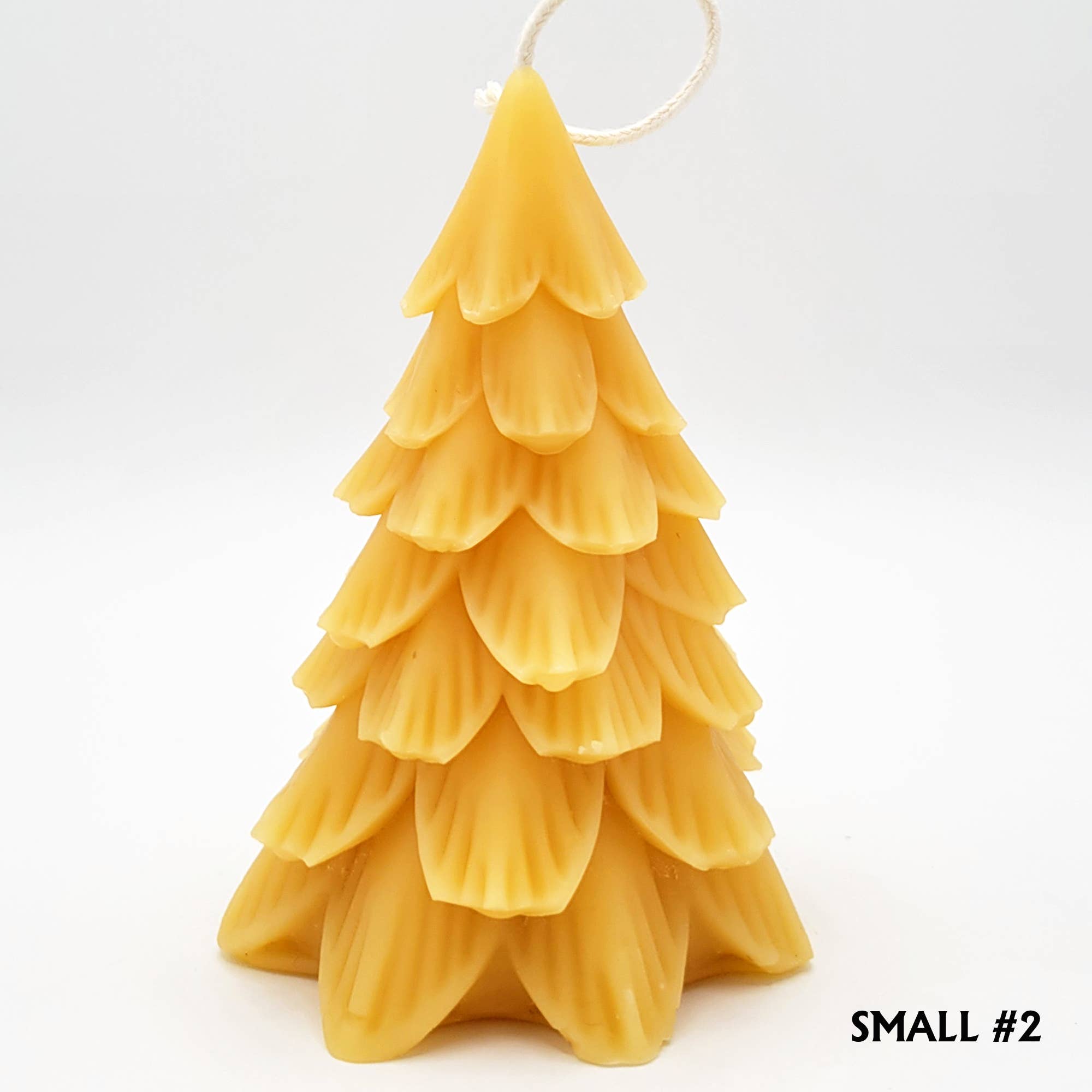 Eastvan bees - Venta al por mayor Velas de diseño llamativo - Vela de cera de abejas en forma de árbol de Navidad1