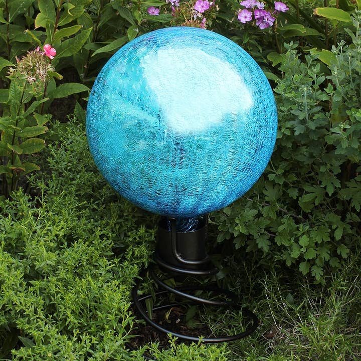 ACHLA Designs - Wholesale Outdoor Ornament/Decor - 12" Gazing Globe, Teal2