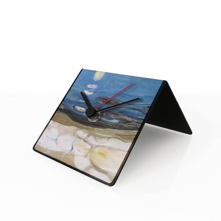 Munch Table Clock for wholesale by dESIGNoBJECT.it