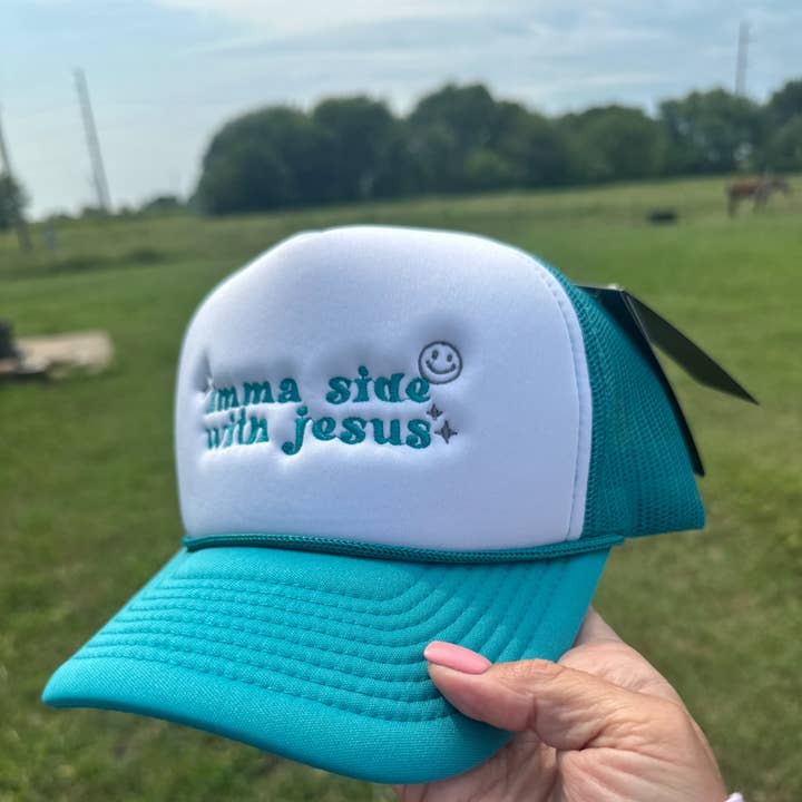 Ranch'n 4 Trouble Co. - Wholesale Trucker Hat - Women's - Imma Side With Jesus Hat9