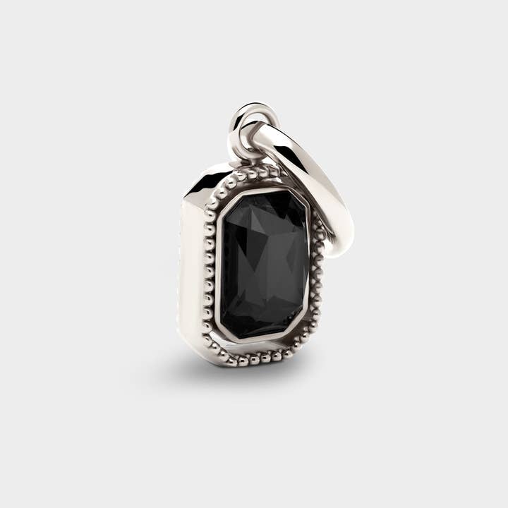 Talisman Charm i Jet Black för wholesale av COLURi