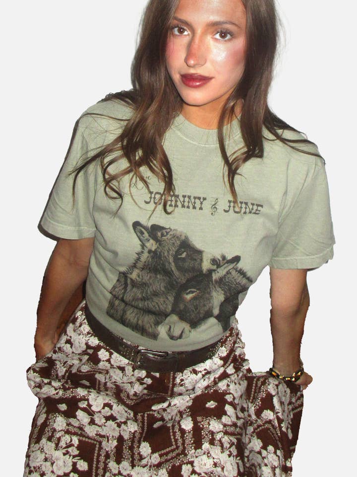 Sandstone Tees - Love Like.. Johnny and June for wholesale on Faire