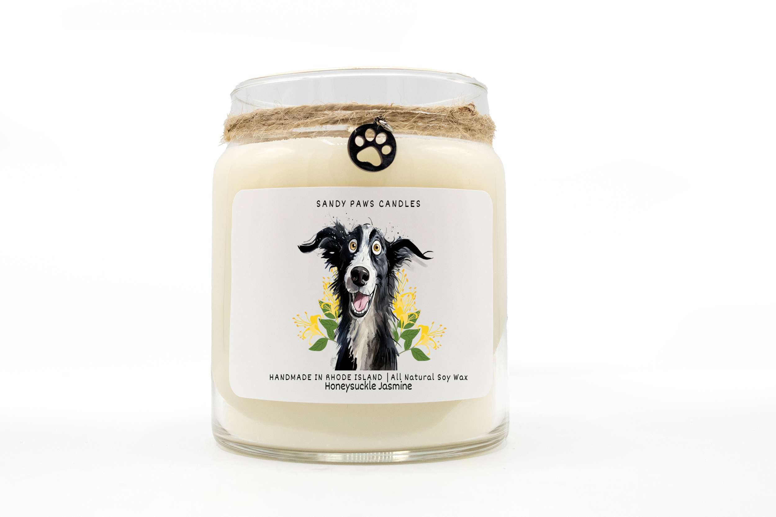 Sandy Paws Candles - Wholesale Jar/Filled Candle - Quirky Dogs - Soy Wax Candles19