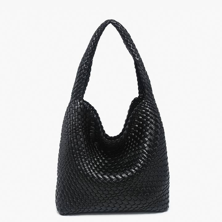 Jen & Co. - Wholesale Satchel - Women's - M2631 Rachel Woven Slouchy Hobo