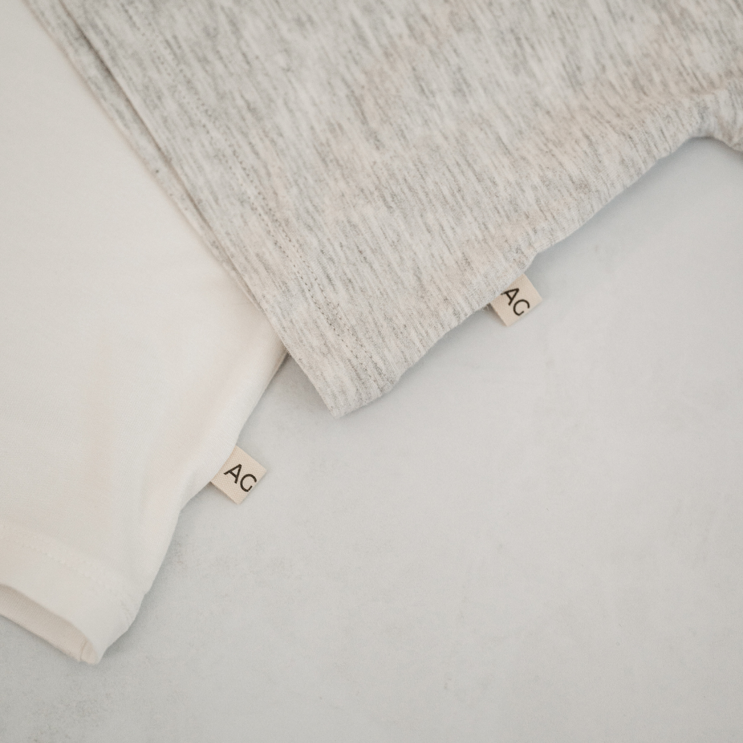 Atlas Grey - Wholesale T-Shirt - Kids - Oversized Bamboo T-Shirt9