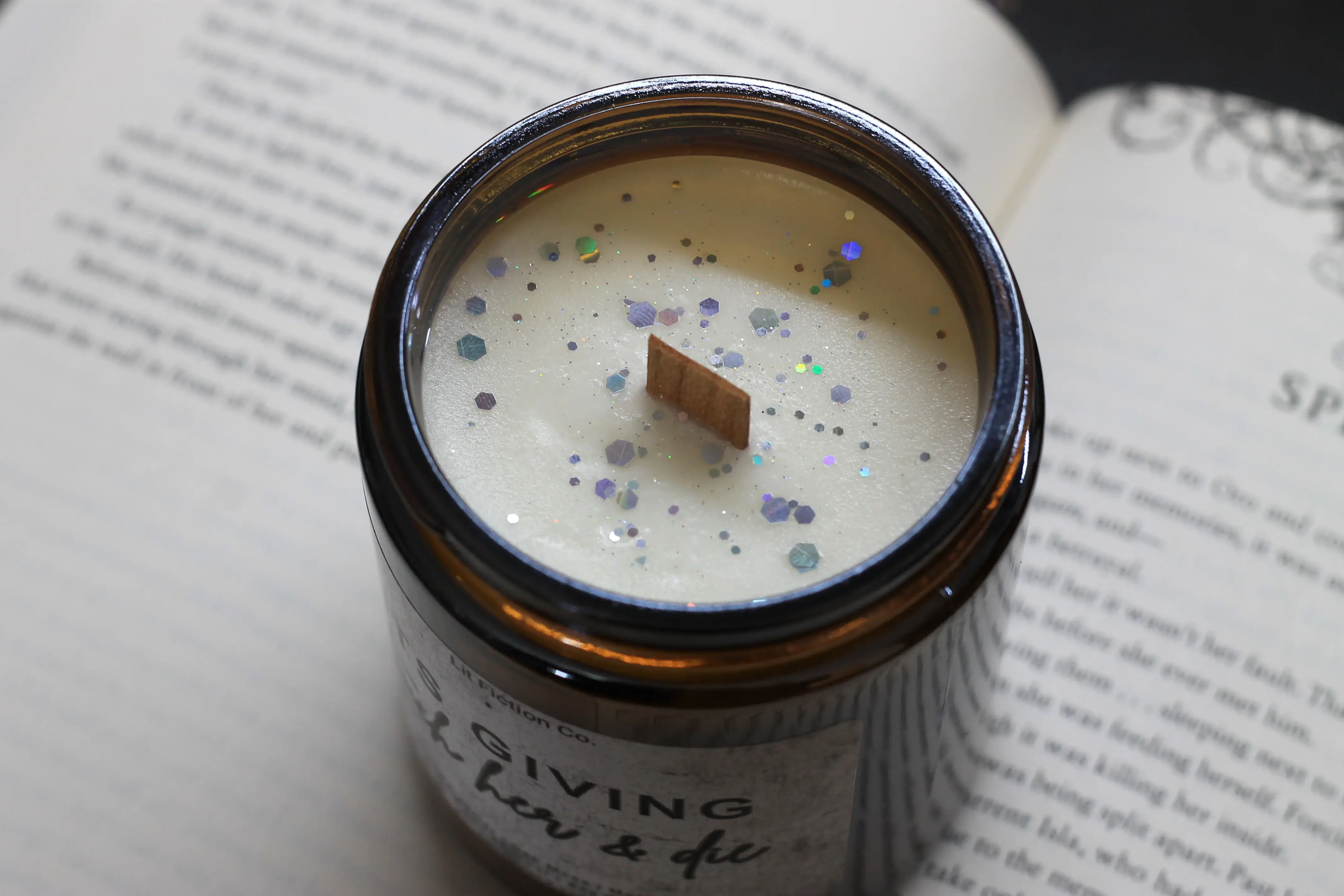 Lit Fiction Co. - Wholesale Jar/Filled Candle - Touch Her & Die1