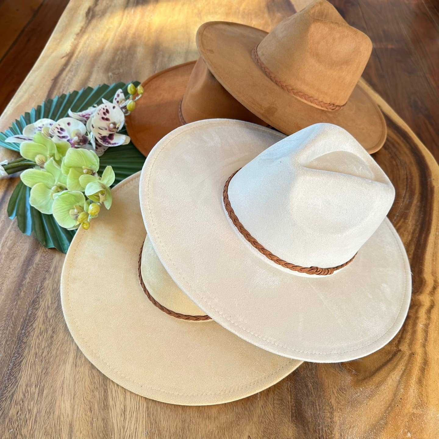 Queens INC - Wholesale Fedora - Women's - Best seller Fashion Classic Wide Brim Suede Primium  Hat Wid29