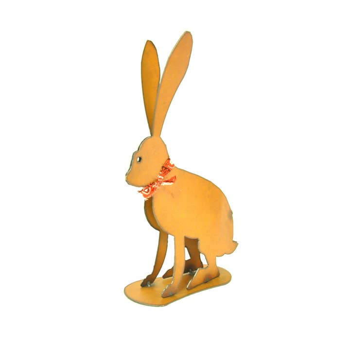 Universal Ironworks USA - Wholesale Sculpture - Jackrabbit Garden Yard Art small Sculpture