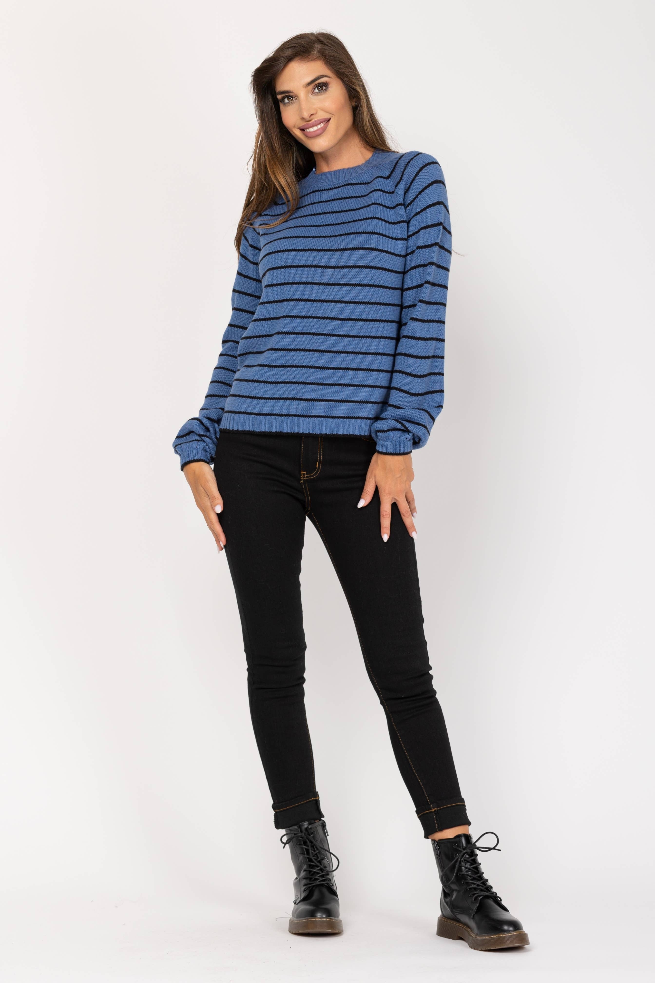 Peace & Love (CALAO IMPORT EXPORT S.L.) - Wholesale Knit Sweater - Women's - Jersey AR8139J4