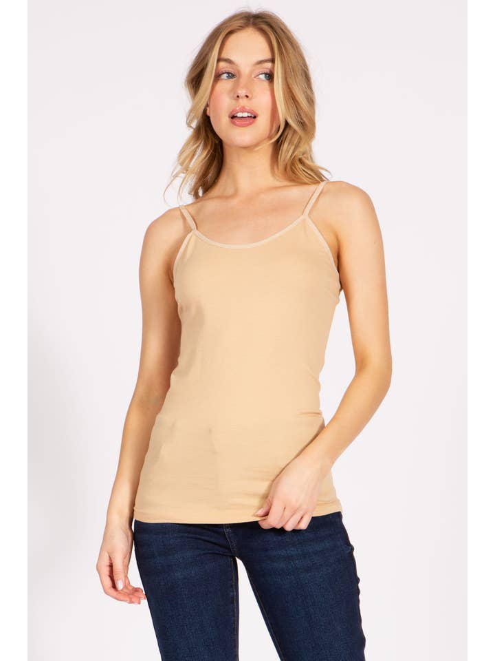 Vanilla Monkey - Wholesale Knit Top - Women's - Plus Spaghetti Strap Camisole Tank Top7