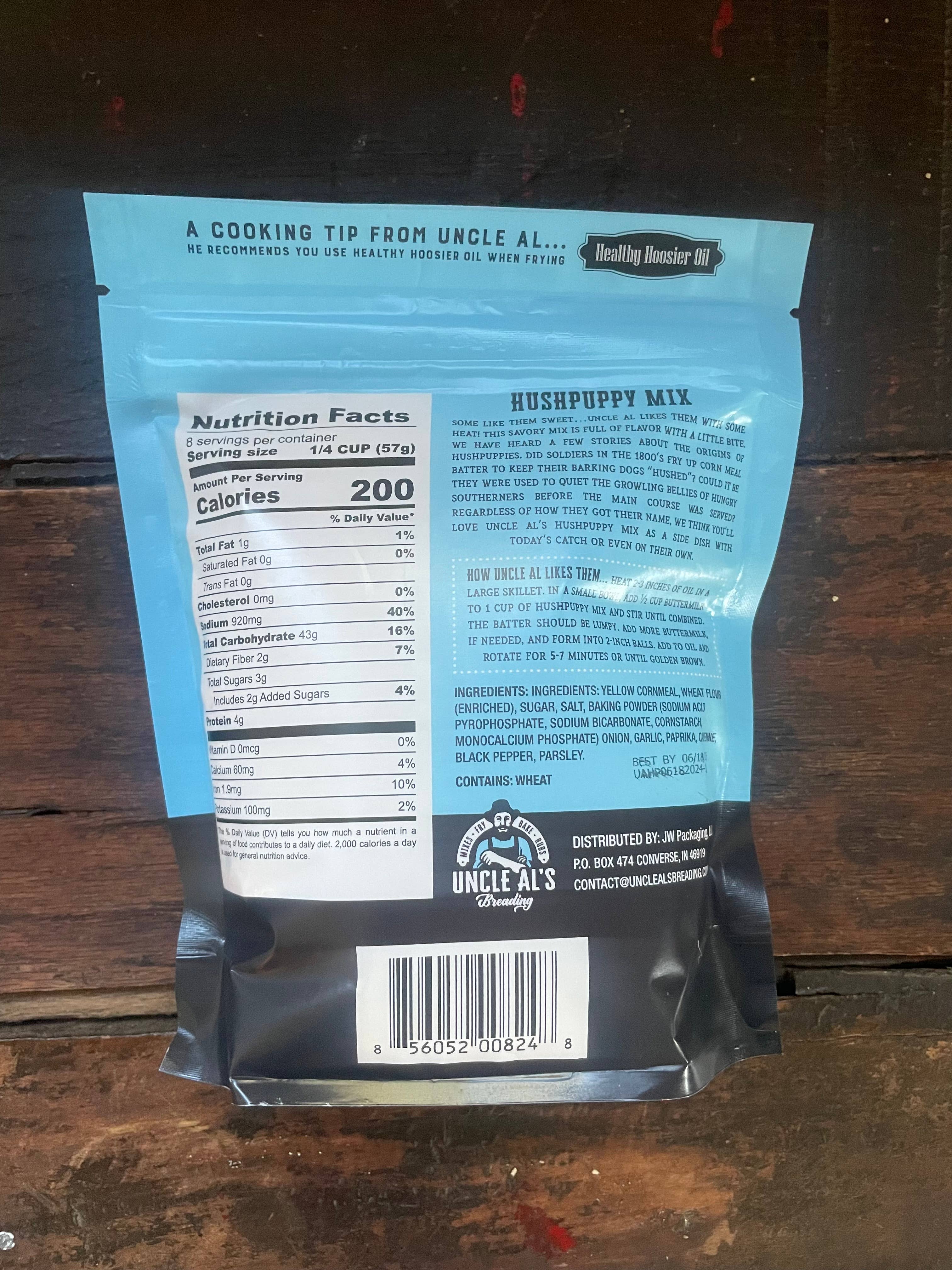 UNCLE ALS BREADING - Wholesale Bread Mix - Hushpuppy Mix1